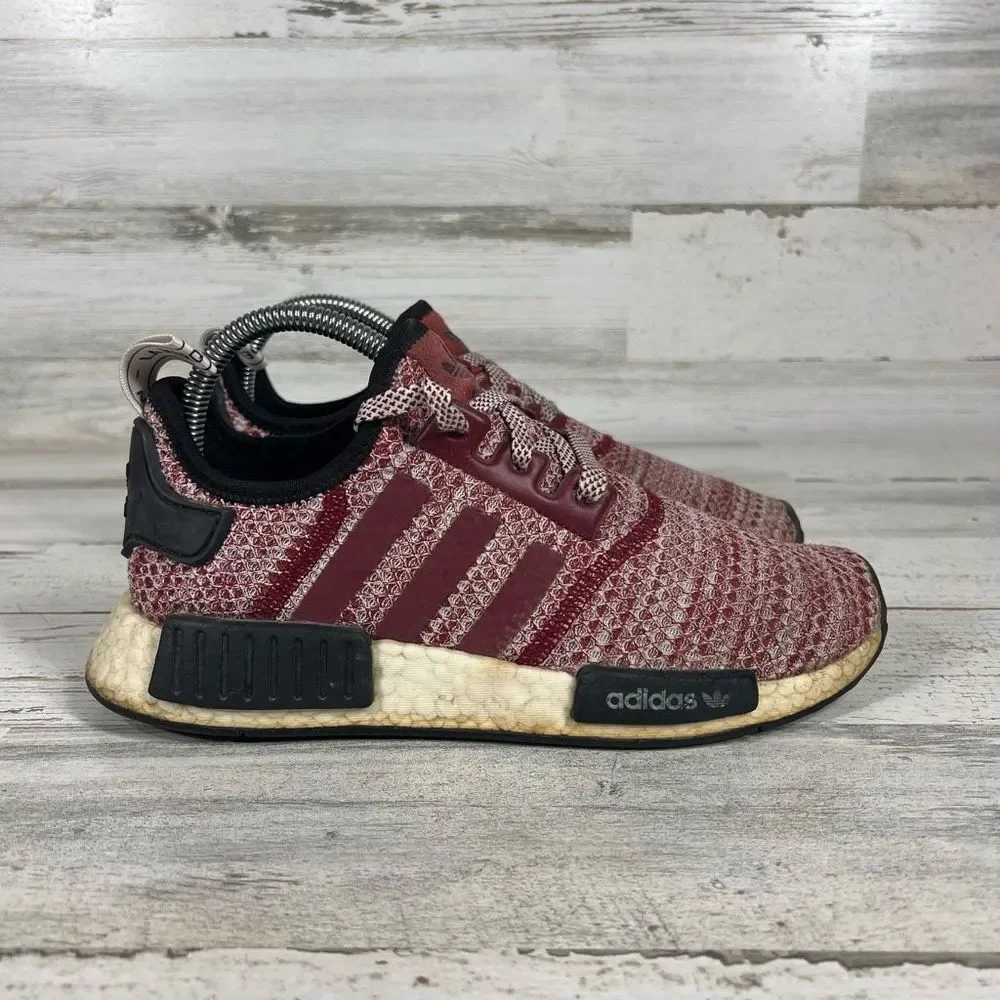 Adidas Women's NMD R1 Running Shoes Burgundy Size‎ 7